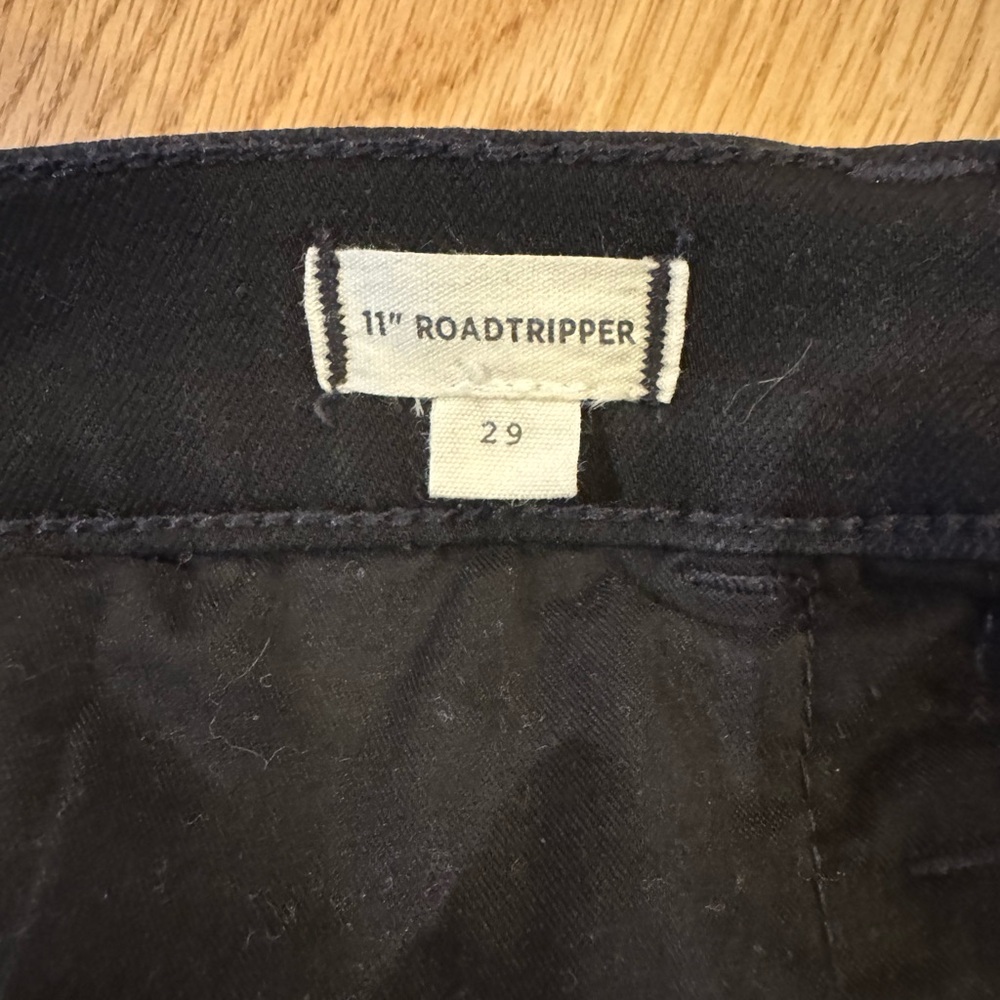 Madewell Black Denim Roadtripper Jeans Size 29 - Picture 11 of 13